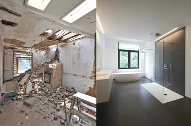 travaux de rénovation haut